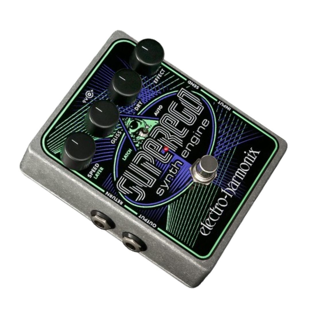 Electro-Harmonix Superego Polyphonic Synth Engine Pedal W/Power Adapter