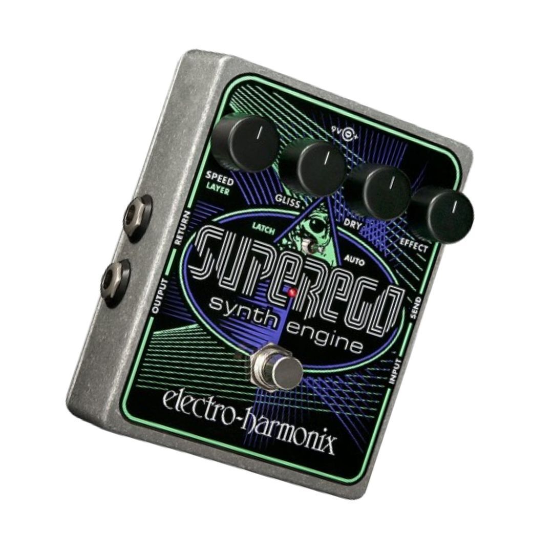 Electro-Harmonix Superego Polyphonic Synth Engine Pedal W/Power Adapter