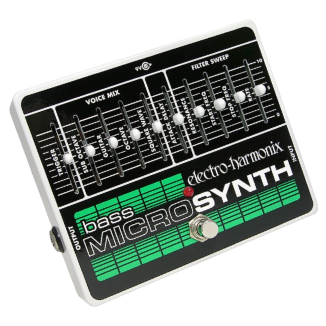 Electro-Harmonix Bass Micro Synth Pedal W/Power Supply