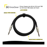 Knox Gear 1/4in TRS to 1/4inTRS Cable (6-Feet)