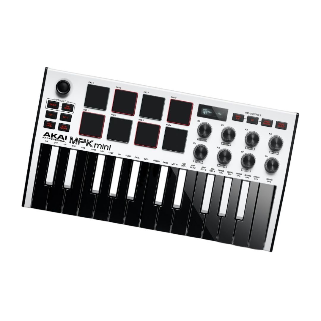 Akai Professional MPK Mini MK III 25-key MIDI Keyboard Controller White