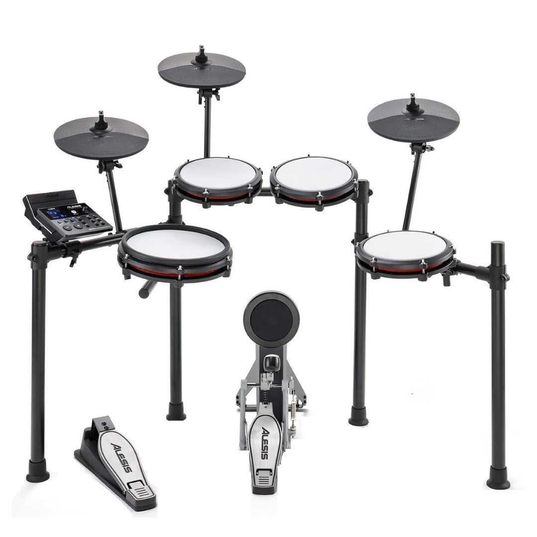 inMusic Alesis Nitro Max Kit Electronic Drum Set with Quiet Mesh Pads