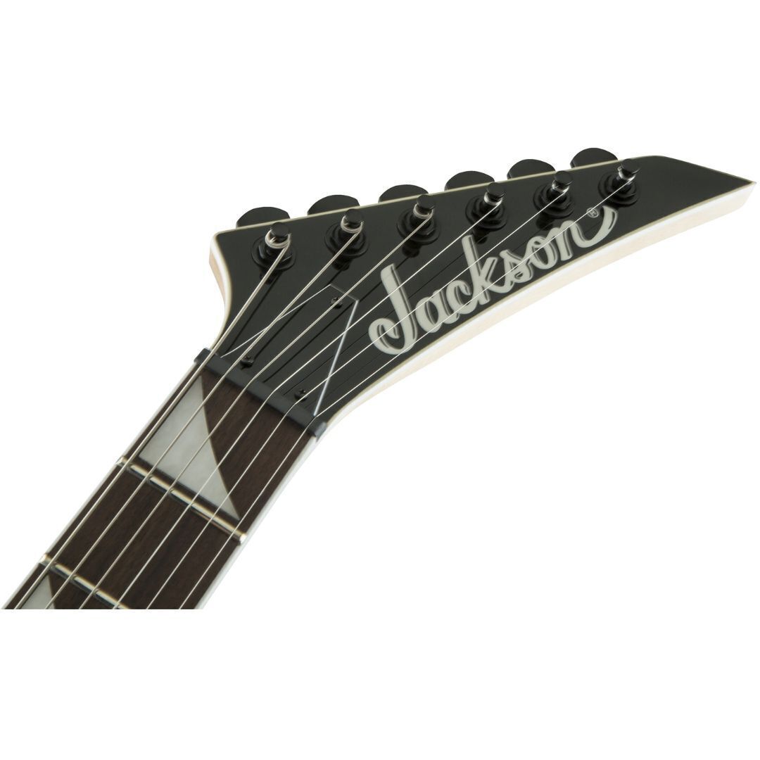 Jackson JS Series Rhoads JS32T, White with Black Bevels Electric Guitar