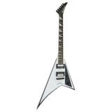 Jackson JS Series Rhoads JS32T, White with Black Bevels Electric Guitar