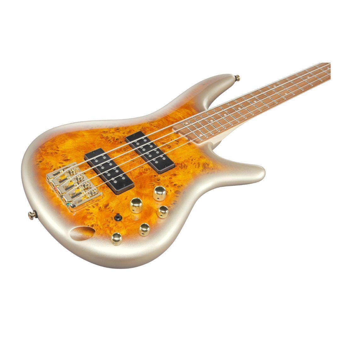Ibanez SR400EPBDX SR Standard 4-String Electric Bass, Mars Gold Metallic Burst