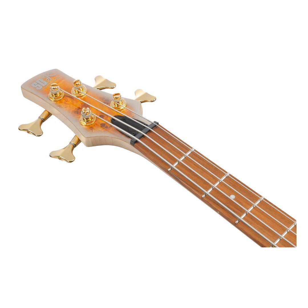 Ibanez SR400EPBDX SR Standard 4-String Electric Bass, Mars Gold Metallic Burst