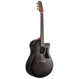 Ibanez AAM70CETBN Auditorium Acoustic-Electric Guitar Transparent Charcoal Burst