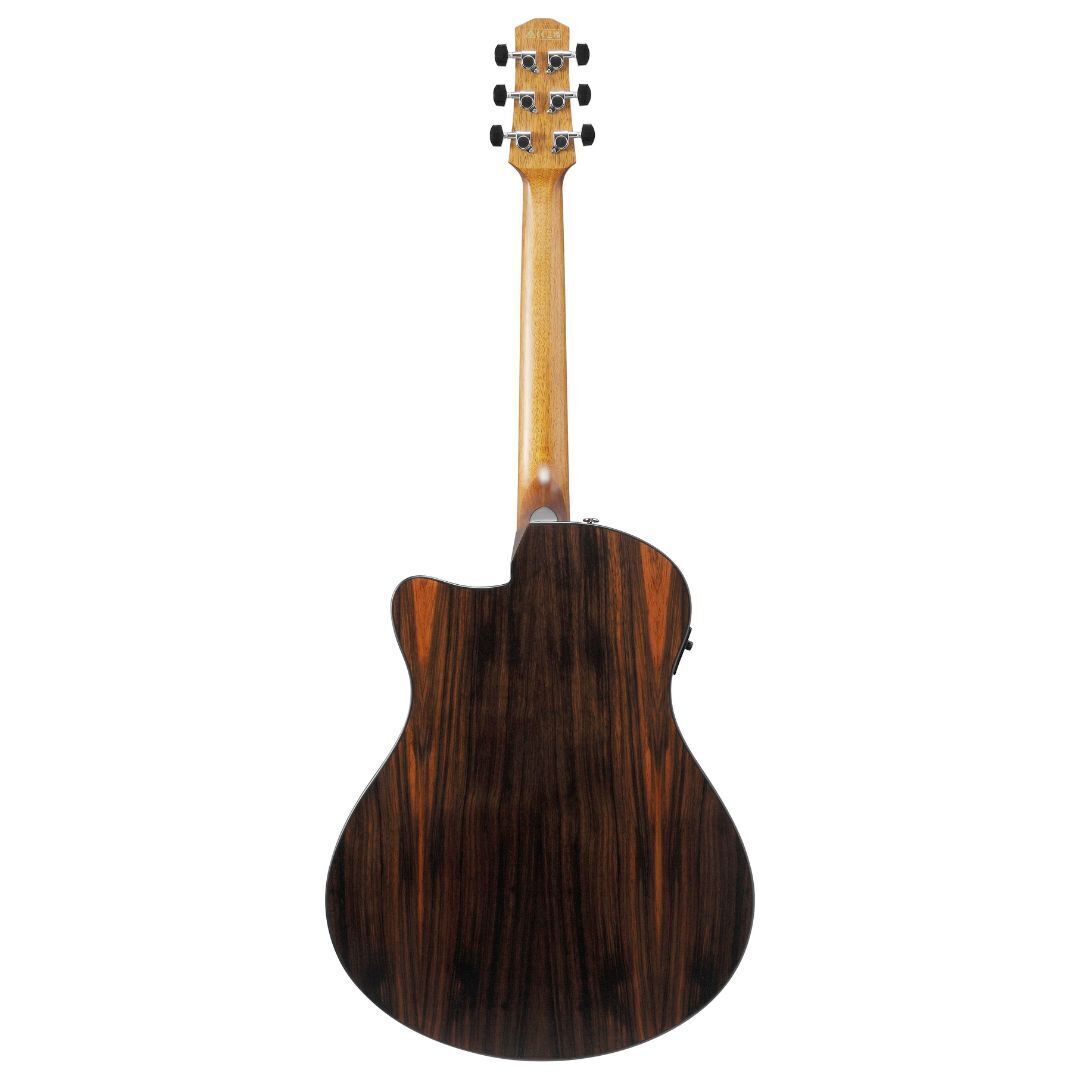 Ibanez AAM70CETBN Auditorium Acoustic-Electric Guitar Transparent Charcoal Burst