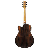 Ibanez AAM70CETBN Auditorium Acoustic-Electric Guitar Transparent Charcoal Burst