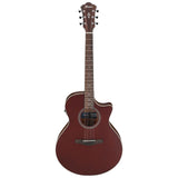 Ibanez AE100BUF Grand Auditorium Acoustic-Electric Guitar Burgundy Flat