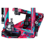 TAMA 50th Limited Iron Cobra Marble Coral Swirl Power Glide Twin Pedal