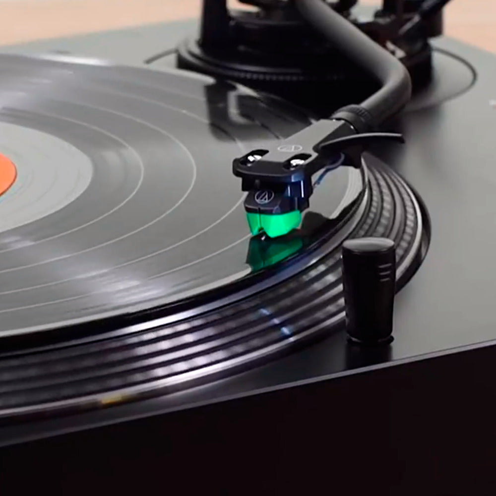 Audio Technica AT-LP120XBT-USB-BK Direct-Drive USB Turntable and Studio Monitors