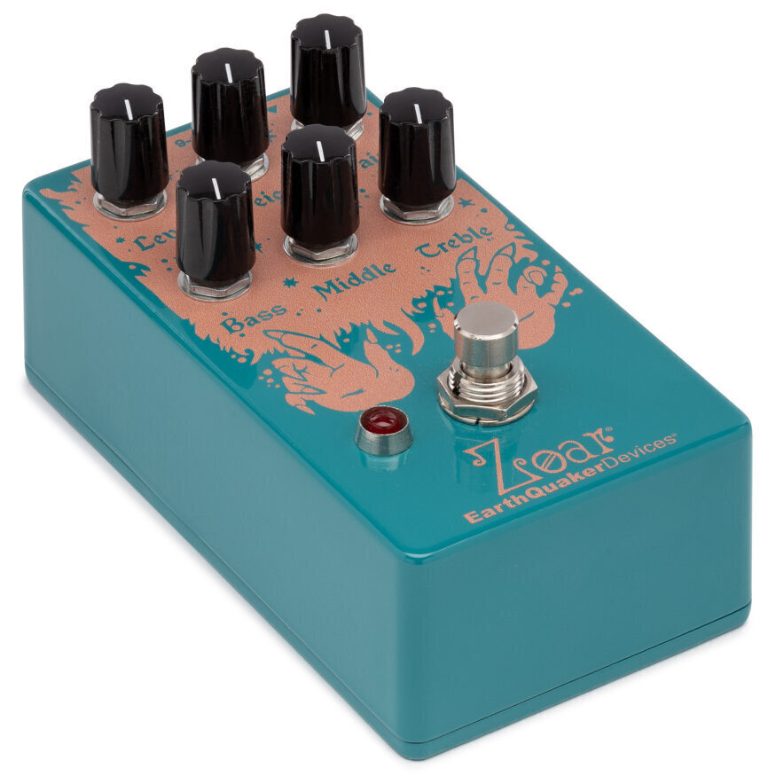 EarthQuaker Devices Zoar Dynamic Audio Grinder Guitar Effects Pedal (Water Blue) (Open Box)