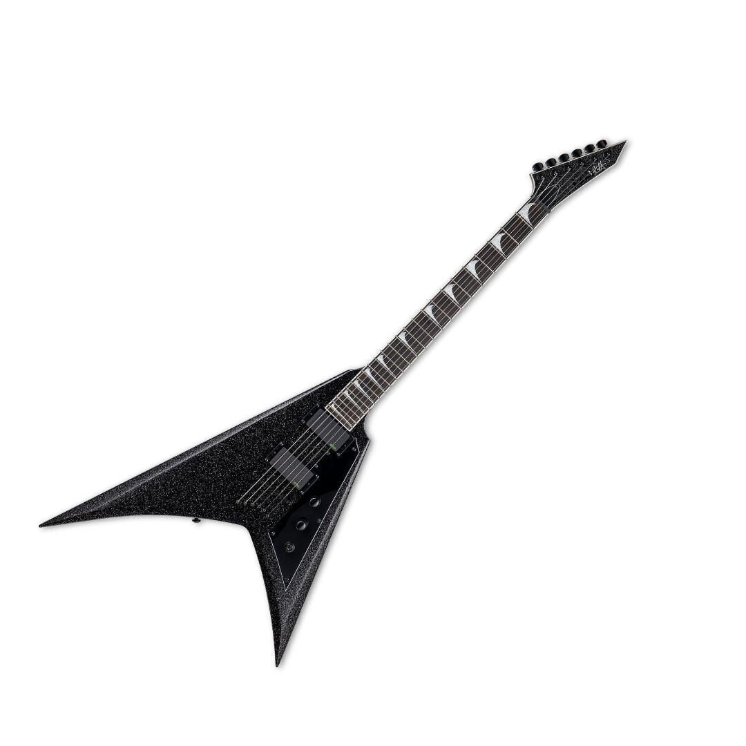 ESP LTD KH-V Kirk Hammett Signature Electric Guitar - Black Sparkle