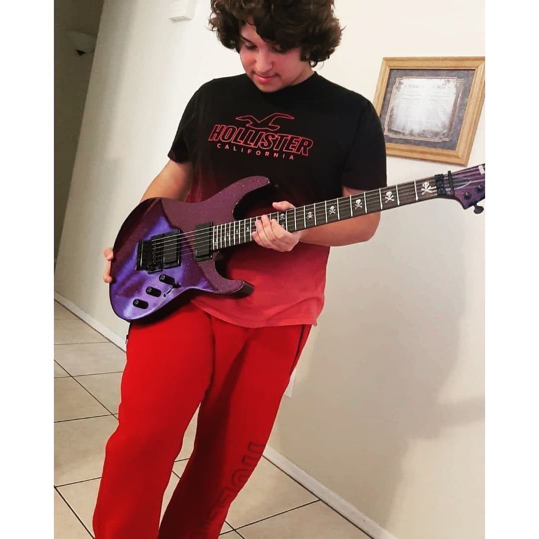 ESP LTD Kirk Hammett Signature KH-602 - Purple Sparkle