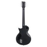 ESP E-II Eclipse BB 6-String Electric Guitar with Mahogany Body and Hard-Shell Case (Black Satin)