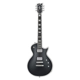 ESP E-II Eclipse BB 6-String Electric Guitar with Mahogany Body and Hard-Shell Case (Black Satin)