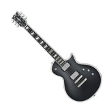 ESP E-II Eclipse BB 6-String Electric Guitar with Mahogany Body and Hard-Shell Case (Black Satin)