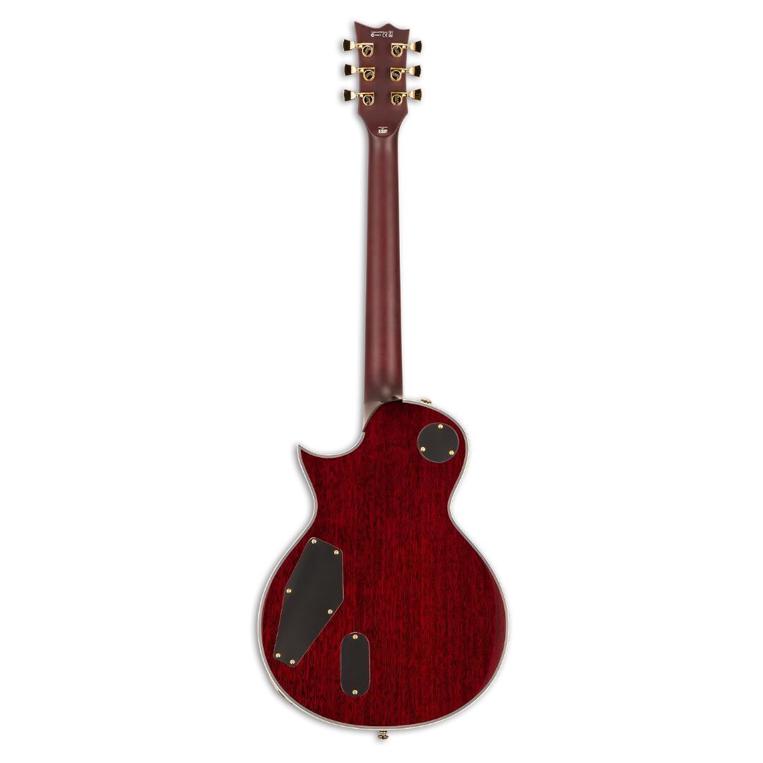 ESP LTD EC-1000T CTM Electric Guitar - See-thru Black Cherry
