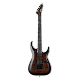 ESP LTD Deluxe MH-1000 EverTune Electric Guitar - Dark Brown Sunburst