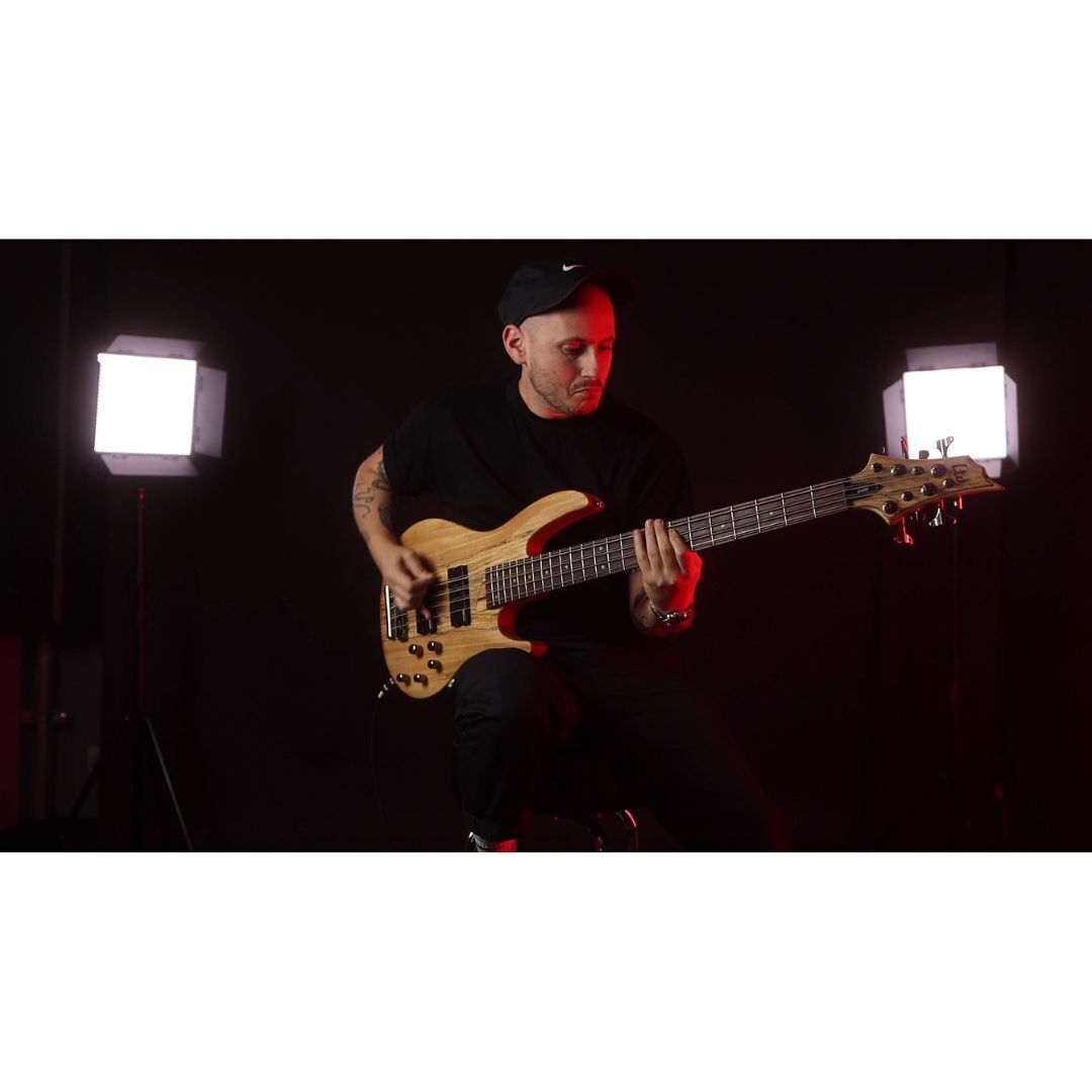 ESP LTD B-204SM Fretless Bass Guitar - Natural Satin
