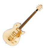 Gretsch Electromatic Pristine LTD Jet SingleCut Electric Guitar (White Gold)