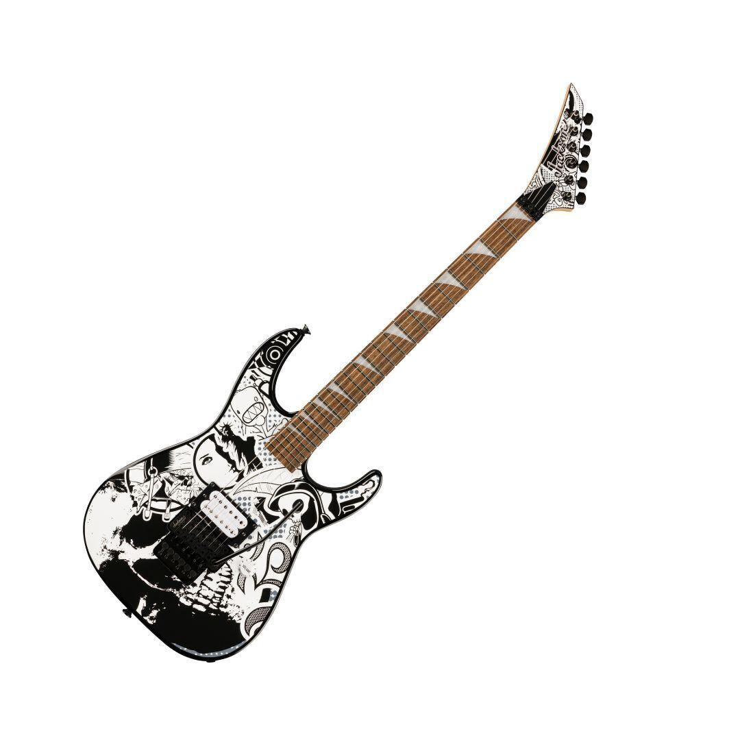 Jackson X Series Dinky DK1 H Electric Guitar - Skull Kaos