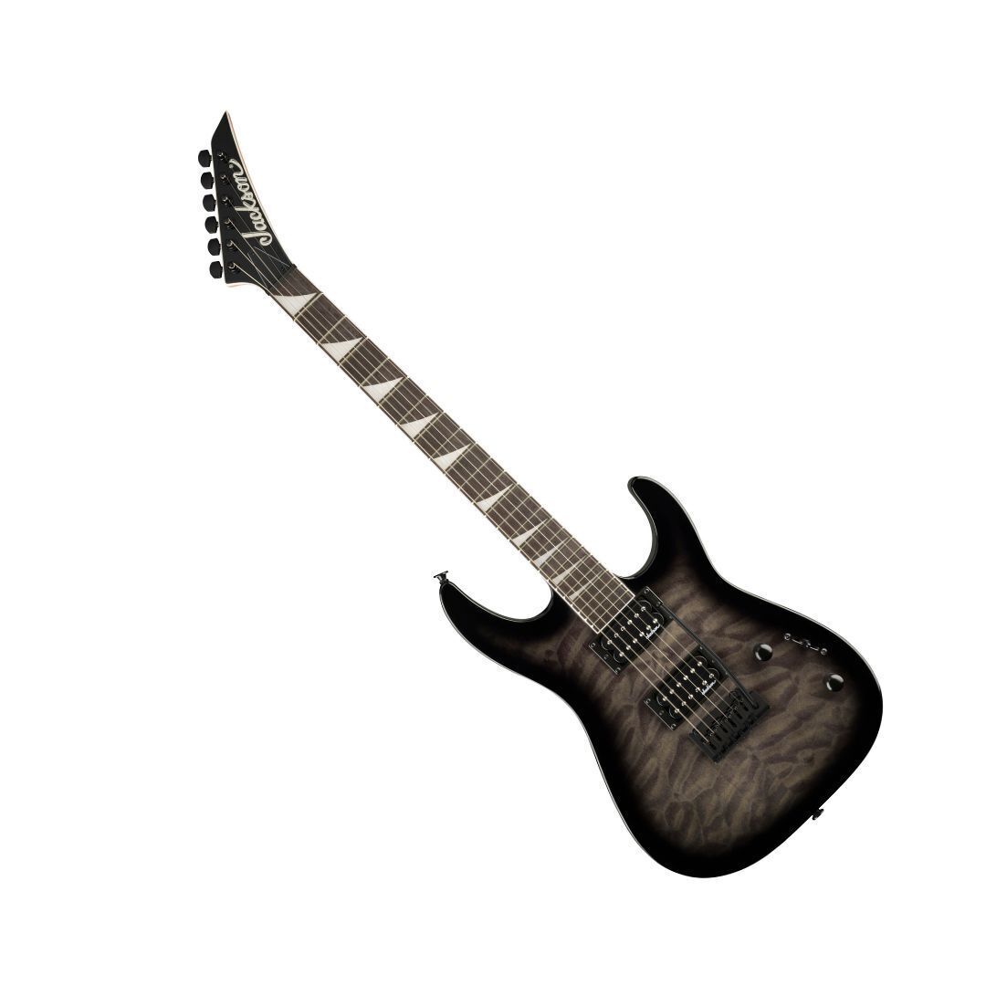 Jackson JS Series Dinky JS20 DKQ 2PT Electric Guitar - Transparent Black