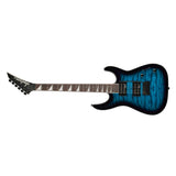 Jackson JS Series Dinky JS20 DKQ 2PT Electric Guitar - Transparent Blue