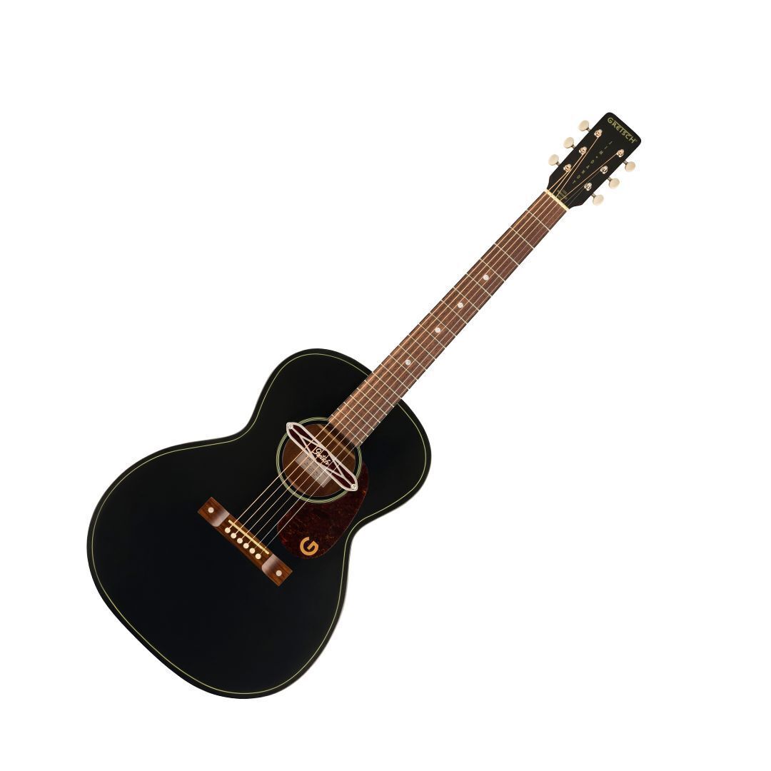 Gretsch Deltoluxe Concert Acoustic Guitar - Black Top