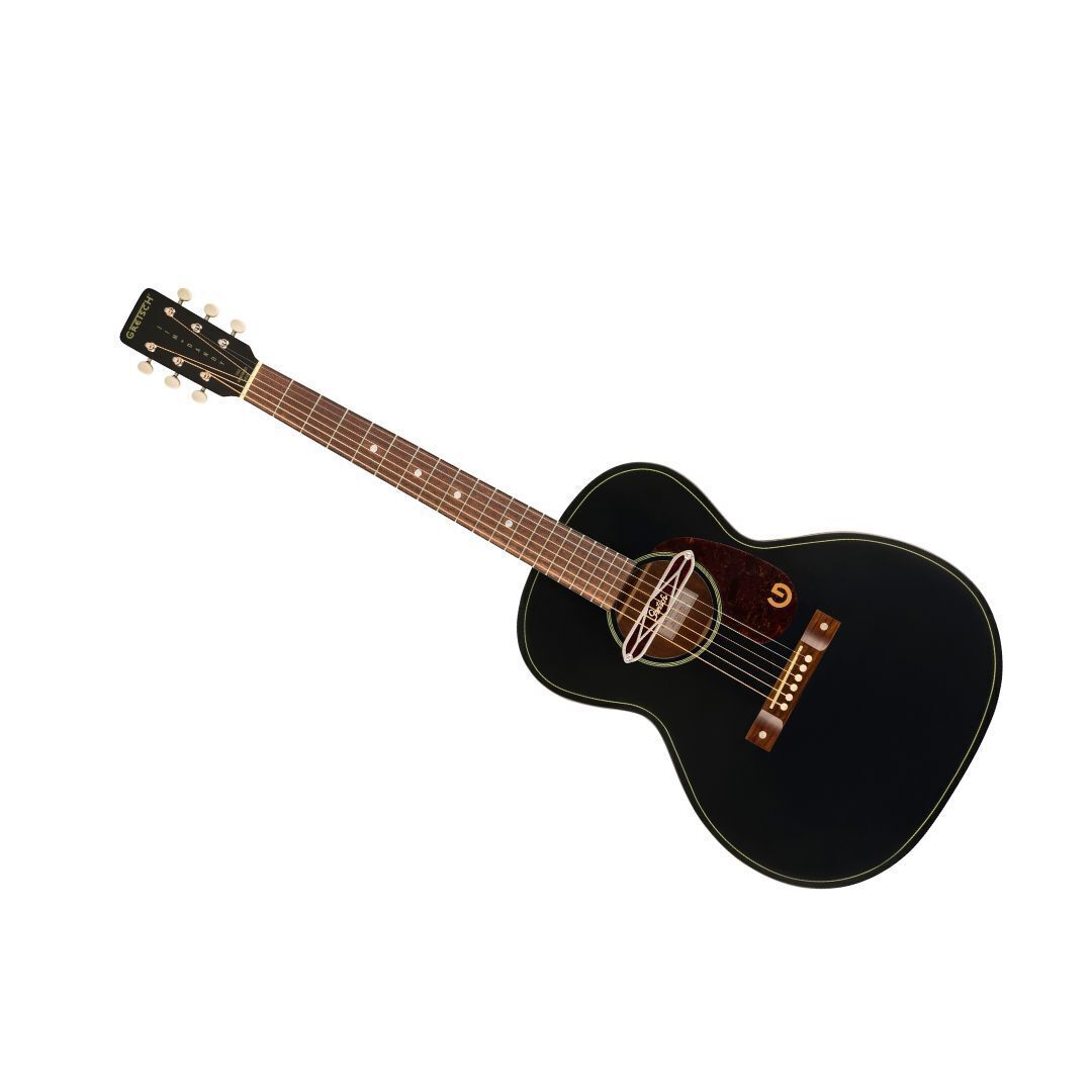 Gretsch Deltoluxe Concert Acoustic Guitar - Black Top