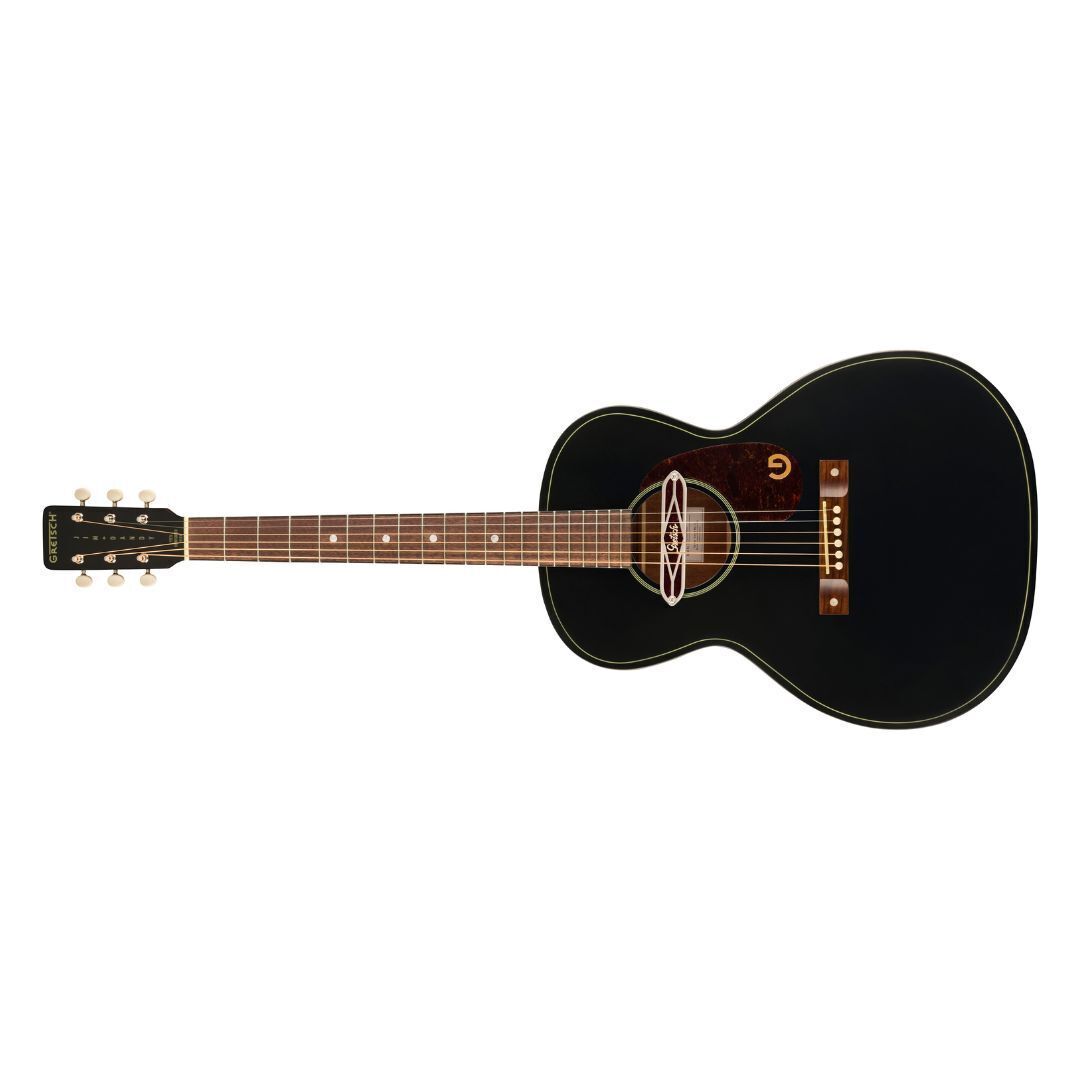 Gretsch Deltoluxe Concert Acoustic Guitar - Black Top