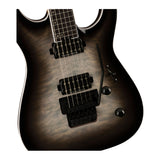 Jackson Pro Plus Dinky DKAQ 6-String Electric Guitar (Ghost Burst) with Case