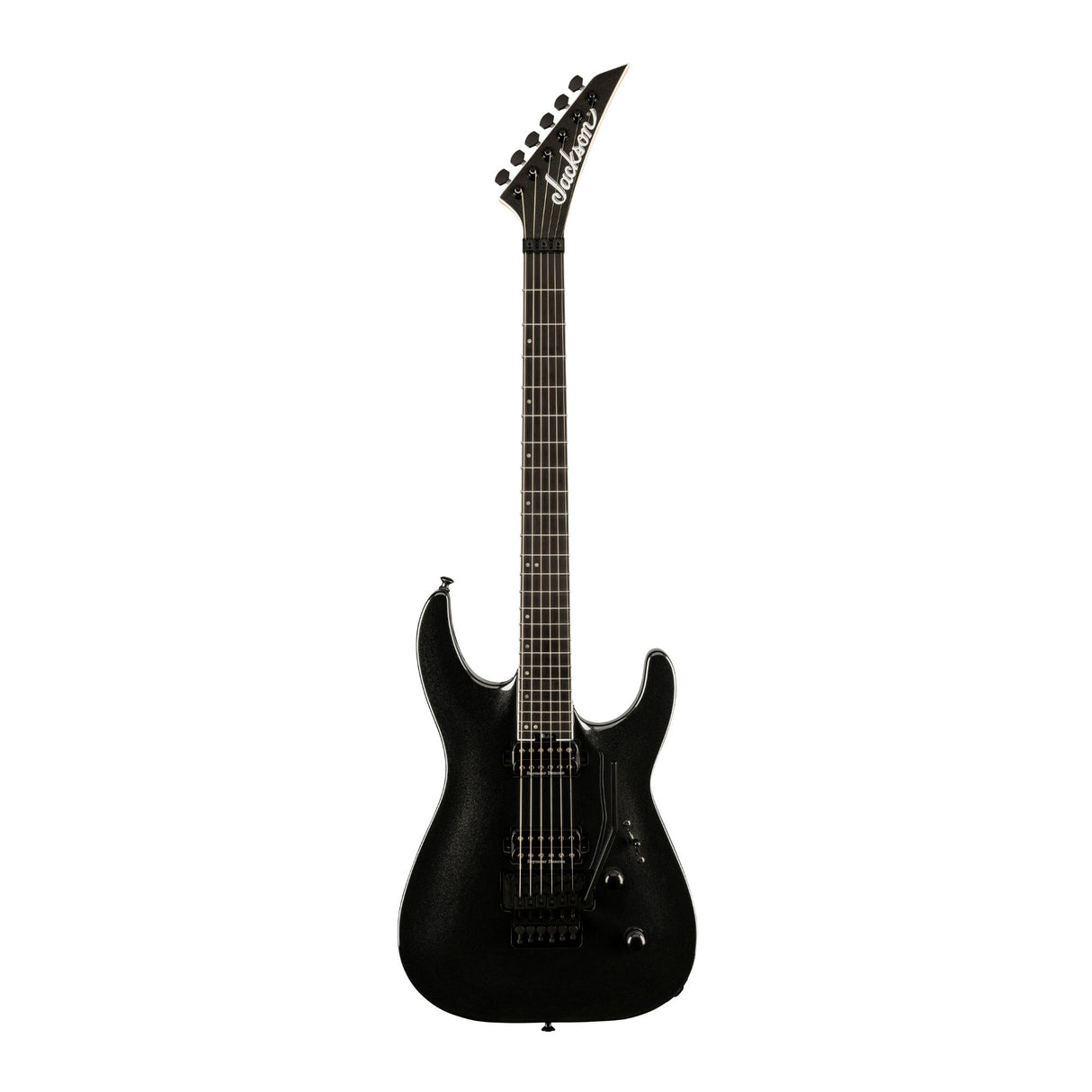 Jackson Pro Plus Dinky DKA Electric Guitar (Metallic Black) with Hardshell Case
