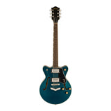 Gretsch G2655 Streamliner Center Block Jr Double-Cut 6-String Guitar (Midnight Sapphire) with Case