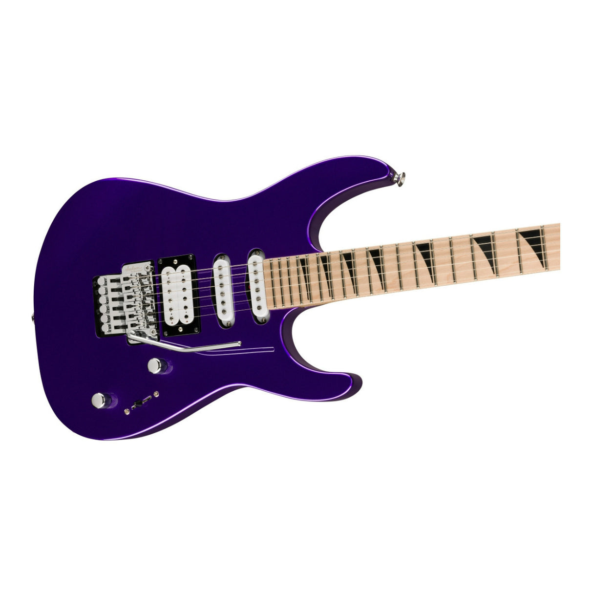 Jackson X Series Dinky DK3XR M HSS 6-String Guitar (Deep Purple Metallic) Case