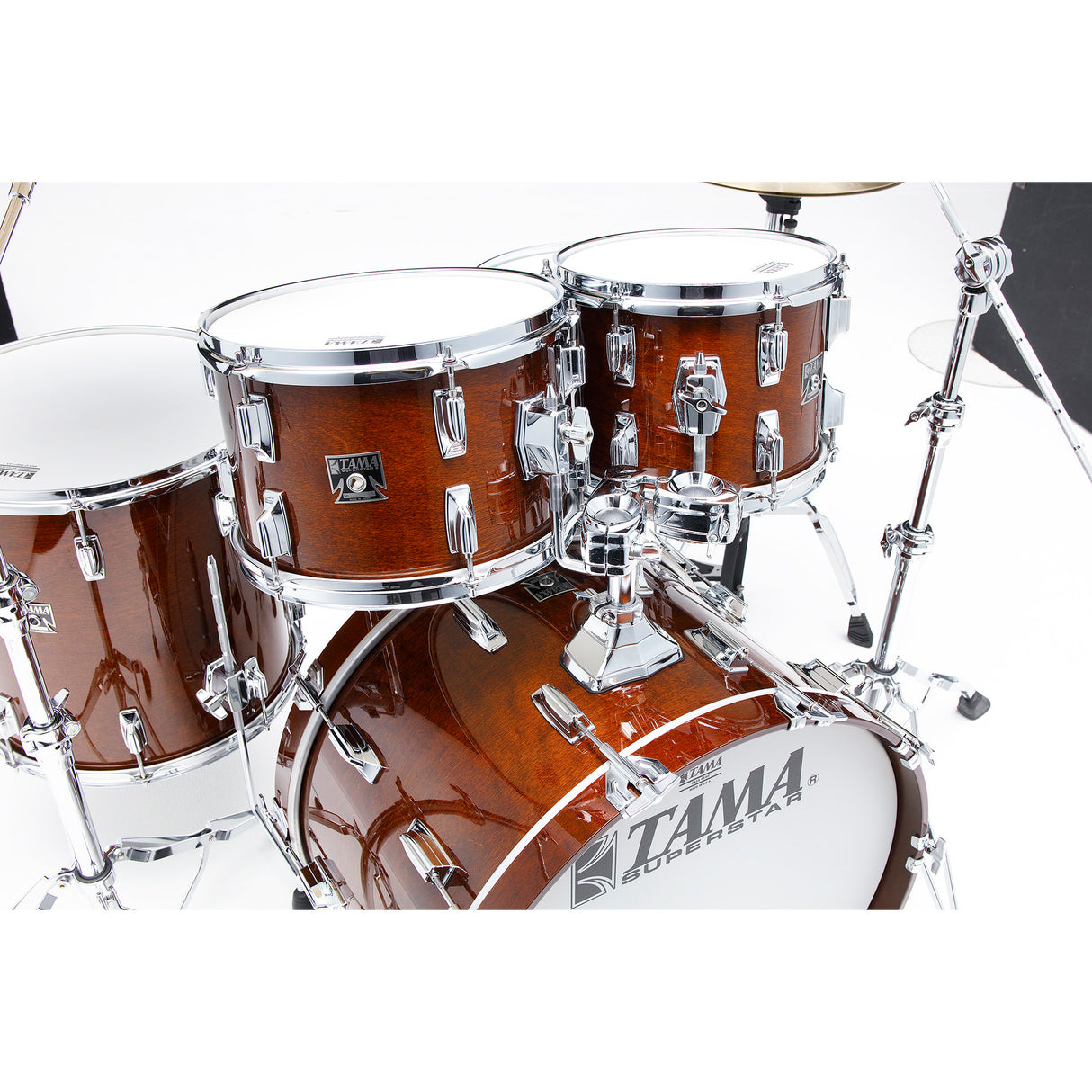 TAMA 50th Limited Superstar Reissue 4-Piece Shell Pack (Super Mahogany)
