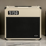 EVH 5150 Iconic Series 15W 1 x 10 Combo Electric Guitar Amp (Ivory) with Cable