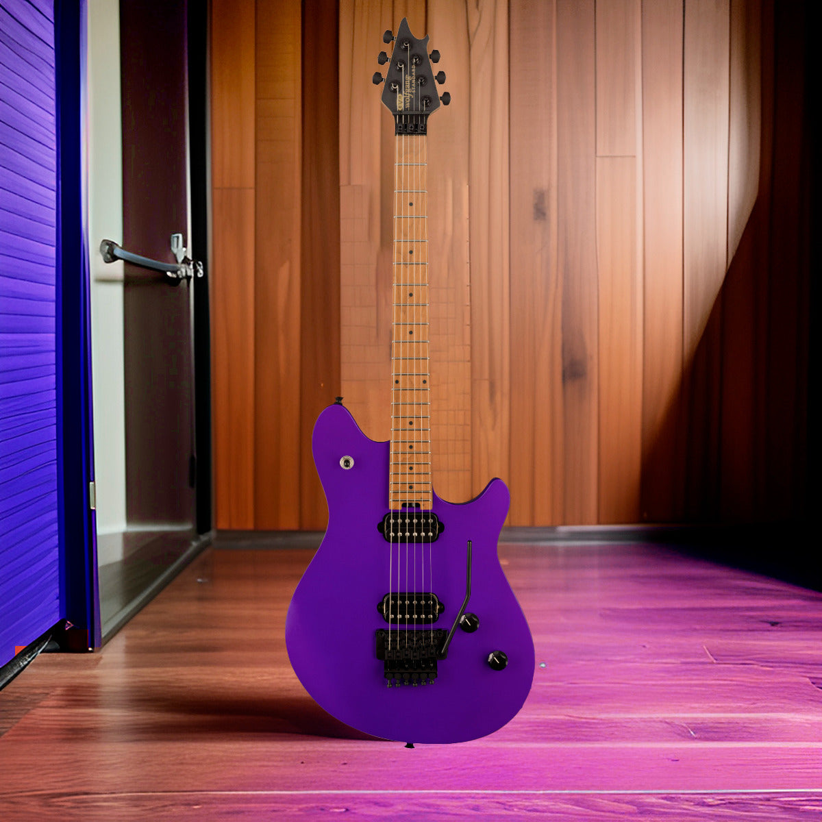 EVH Wolfgang WG Standard 6-String Right-Handed Electric Guitar (Royalty Purple)
