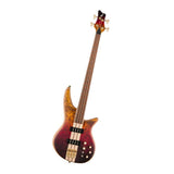 Jackson Pro Series Spectra Bass SBP IV Bass Guitar - Amber Flame