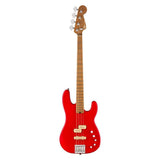 Charvel ProMod San Dimas PJ IV MAH Bass Guitar - Satin Ferrari Red