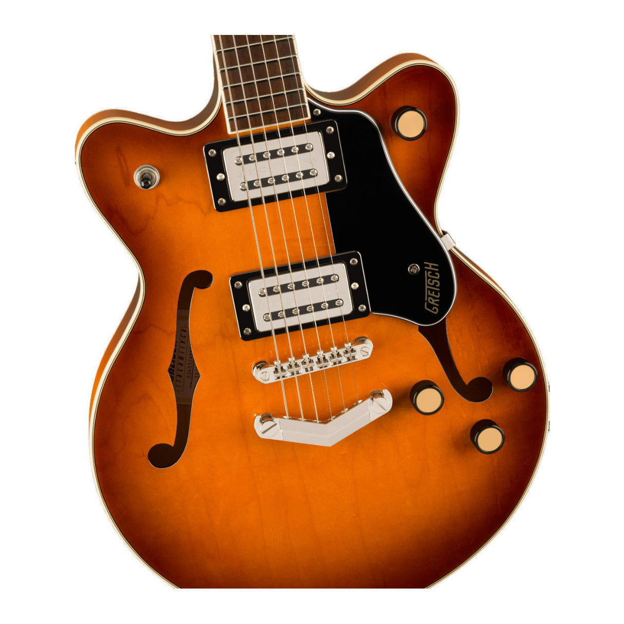 Gretsch G2655 Streamliner Center Block Jr Guitar (Abbey Ale) with Case