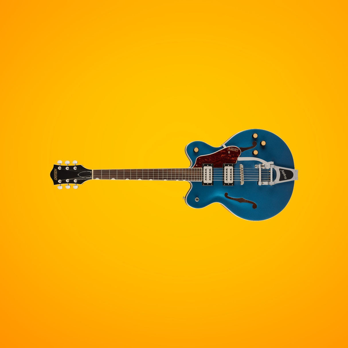 Gretsch G2622T Streamliner Center Block Double-Cut Guitar (Blue) with Case