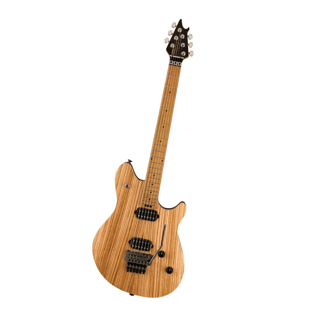 EVH Wolfgang WG Standard Exotic Zebrawood Electric Guitar - Natural