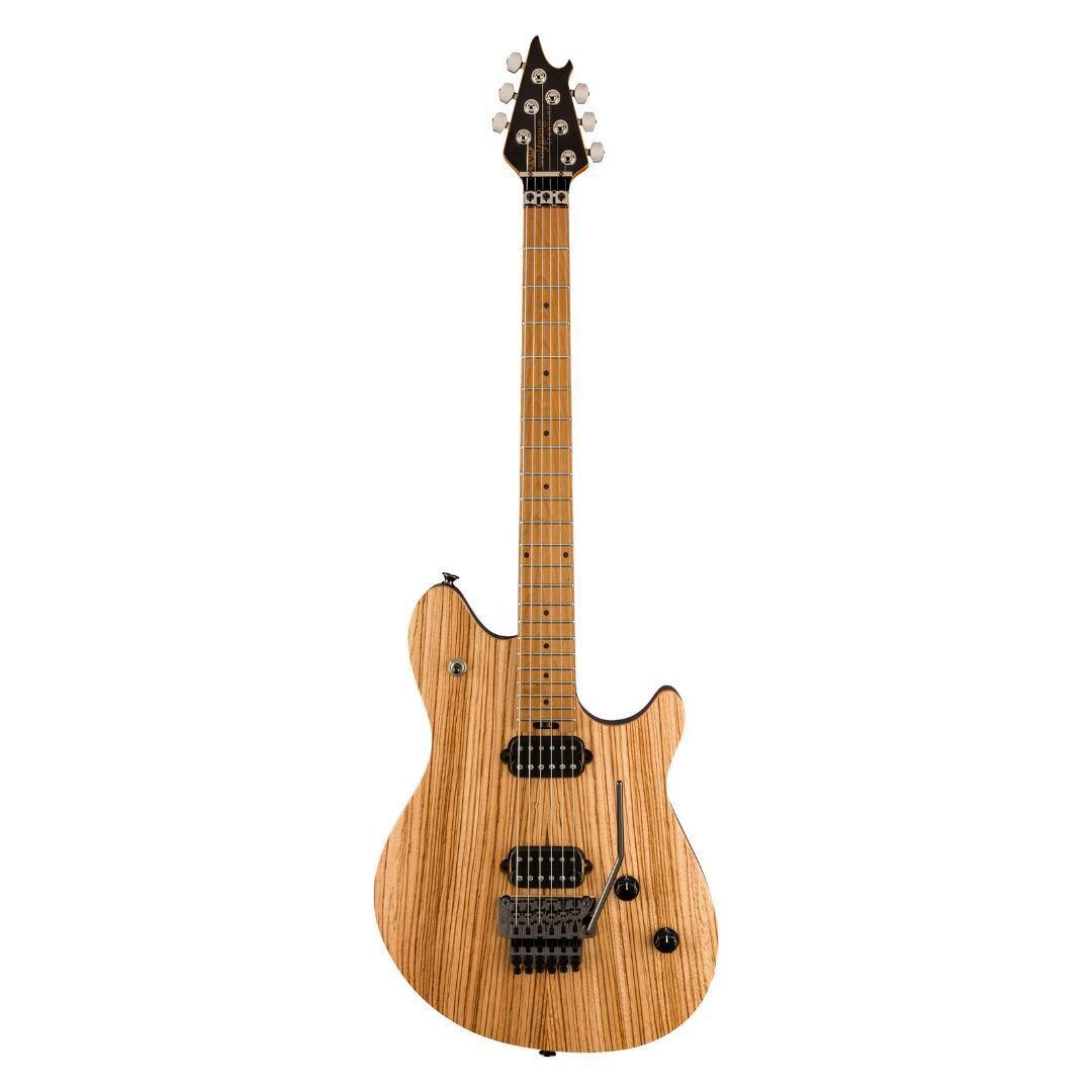 EVH Wolfgang WG Standard Exotic Zebrawood Electric Guitar - Natural