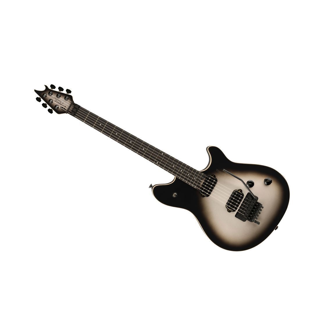 EVH Wolfgang Special Transactional Electric Guitar - Silver Burst Ebony
