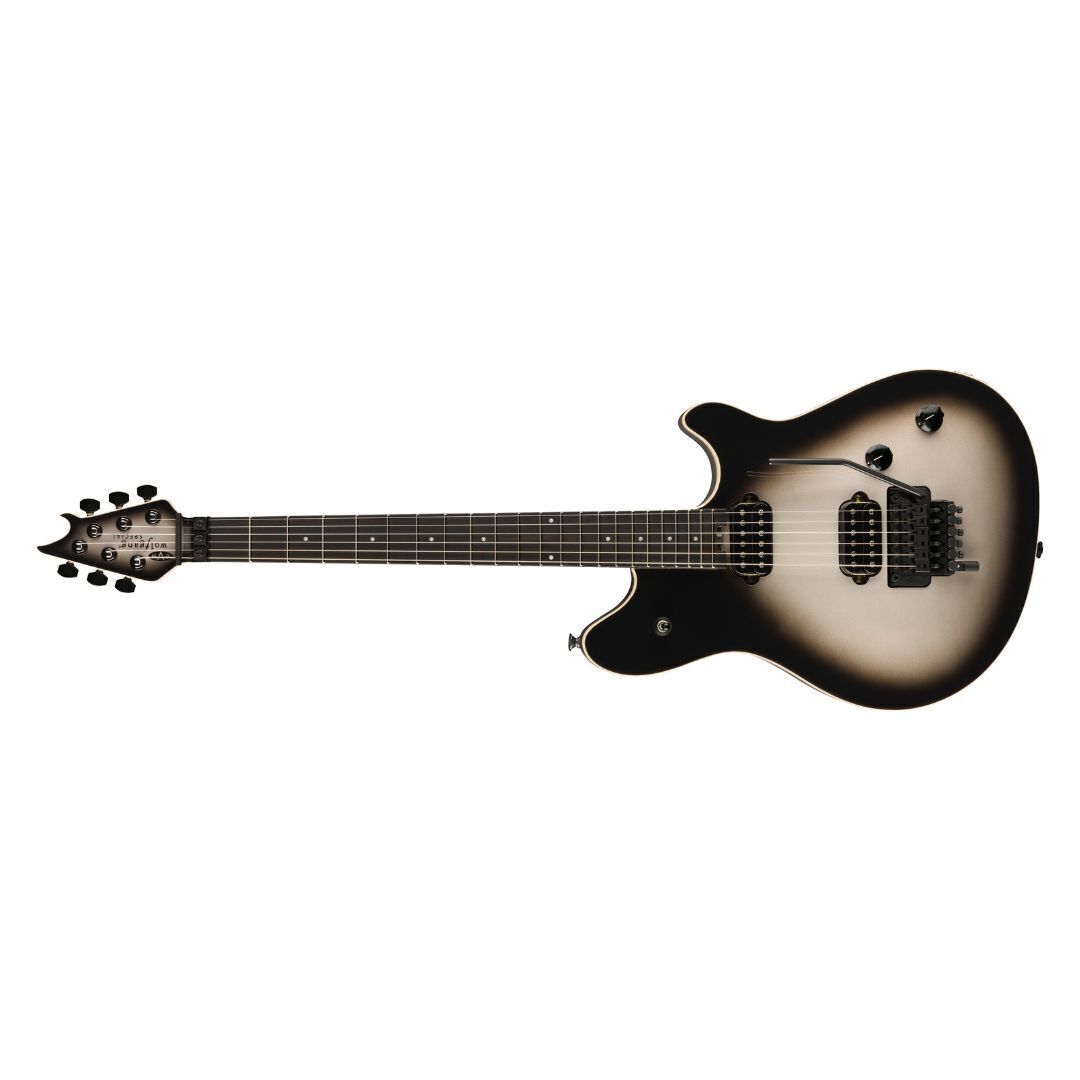 EVH Wolfgang Special Transactional Electric Guitar - Silver Burst Ebony