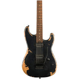 Charvel ProMod Relic San Dimas Style 1 HH FR PF Pau Ferro Electric Guitar-Black