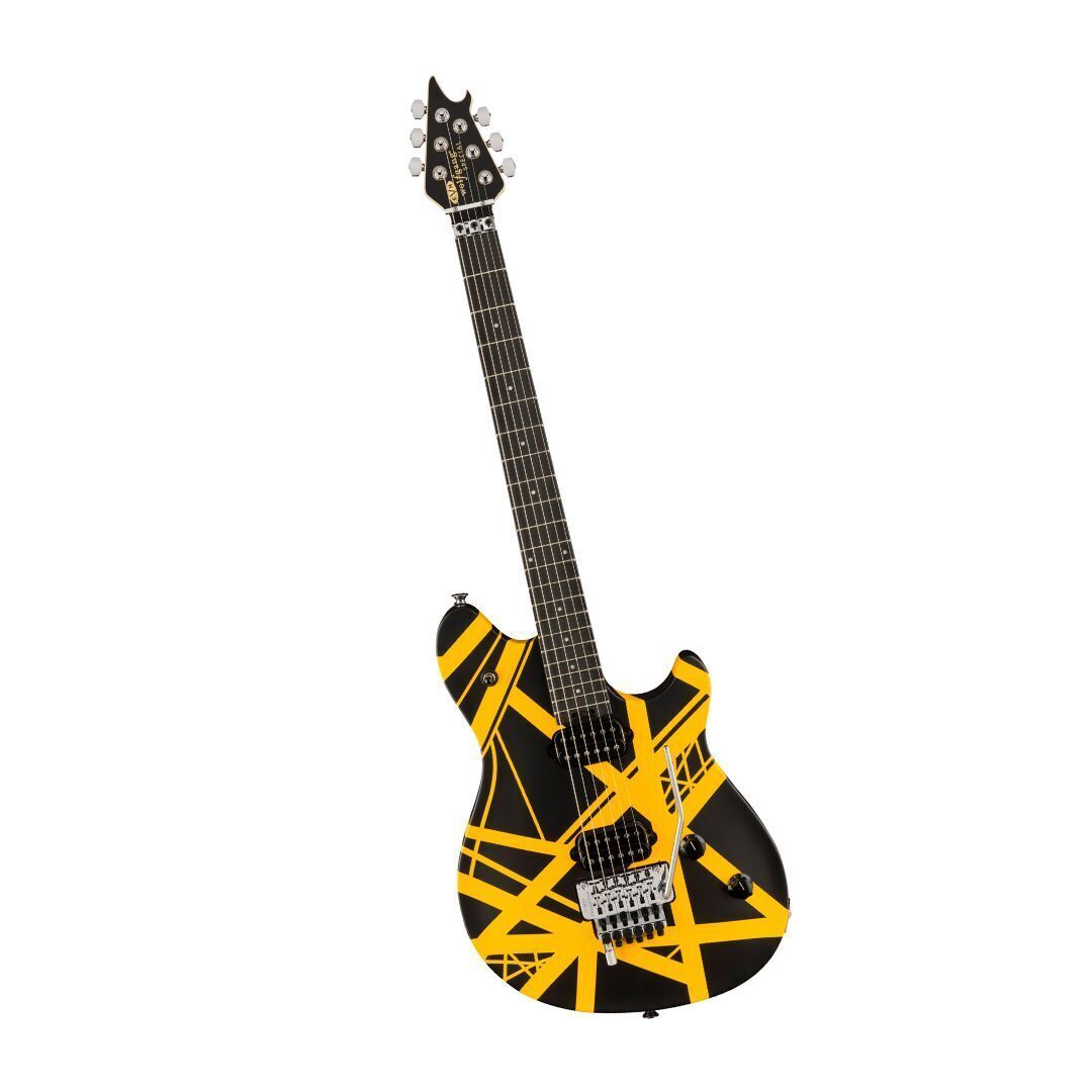 EVH Wolfgang Special Striped Electric Guitar -  Black and Yellow