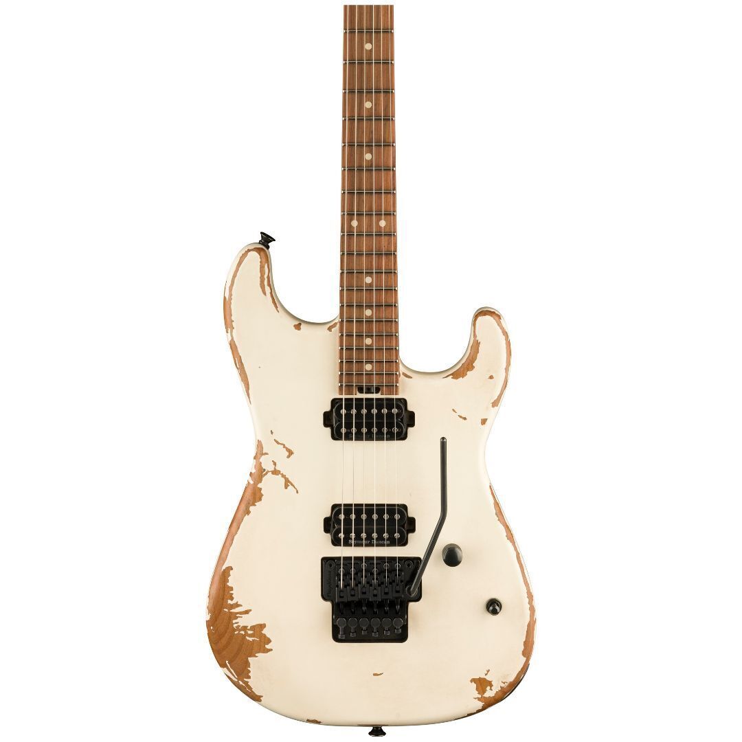 Charvel ProMod Relic San Dimas Style 1 HH FR PF Pau Ferro Electric Guitar -White